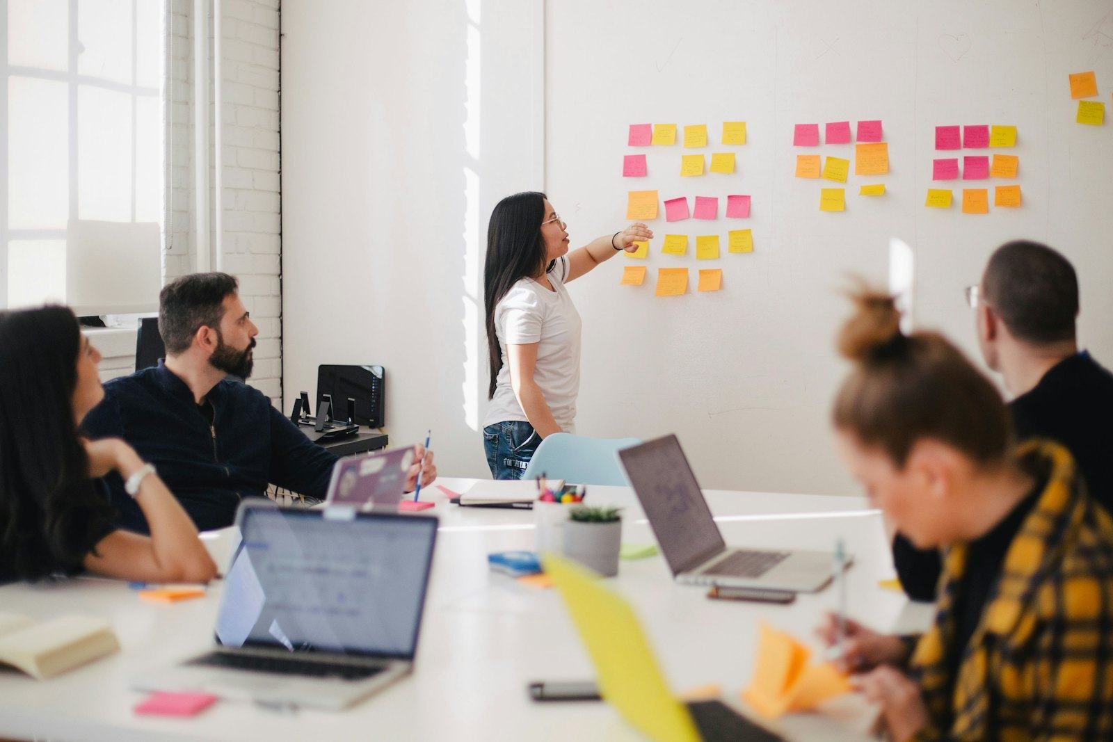 A first working session between founders and investors